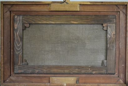 Ecole du XVIIIème siècle, Scène de champ...