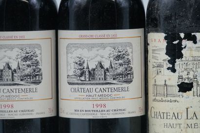 6 bouteilles de vin de Bordeaux Haut-Médoc:

1...