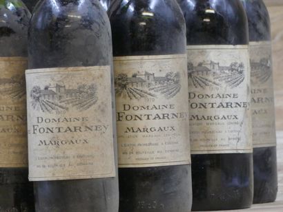 12 Bouteilles de MARGAUX 1979, DOMAINE FONTARNEY,...