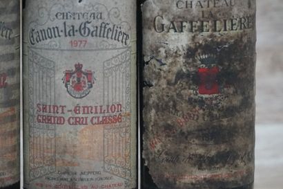 6 bouteilles de Saint-Emilion:

2 bouteilles...