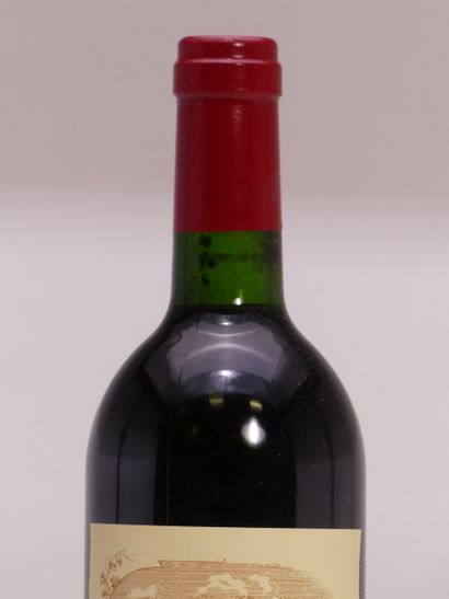 12 bouteilles 0,75 L de BORDEAUX CHÂTEAU...