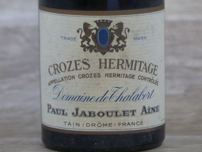 1 Bouteille de CROZES HERMITAGE DOMAINE DE...