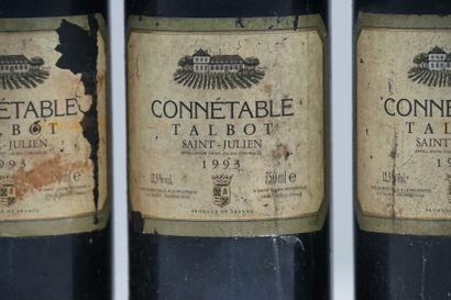 6 bouteilles de Saint-Julien Connétable Talbot...