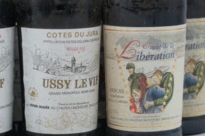 12 bouteilles de vin rouge du Jura:

3 bouteilles...