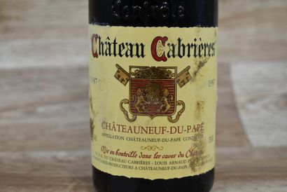 1 bouteille CHATEAU CABRIERES 1997, CHATEAUNEUF-DU-PAPE...