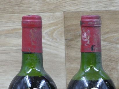 4 Bouteilles de PAUILLAC 1er CRU CLASSE 1973,...