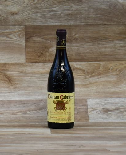 1 bouteille CHATEAU CABRIERES 1997, CHATEAUNEUF-DU-PAPE...
