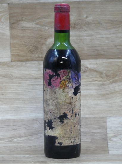 1 Bouteille de PAUILLAC CHATEAU MOUTON ROTHSCHILD...