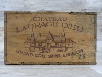 12 Bouteilles de SAINT EMILION GRAND CRU...
