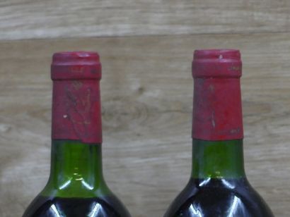 4 Bouteilles de PAUILLAC 1er CRU CLASSE 1973,...