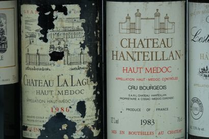 6 bouteilles de vin de Bordeaux Haut-Médoc:

1...