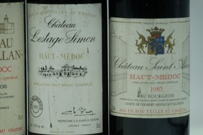 6 bouteilles de vin de Bordeaux Haut-Médoc:

1...