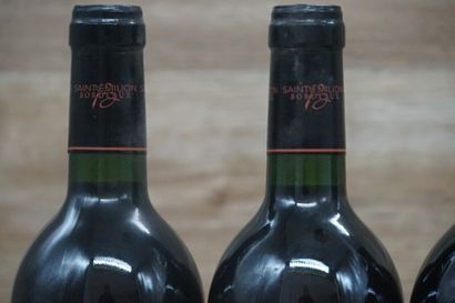 6 bouteilles de Saint-Emilion:

2 bouteilles...