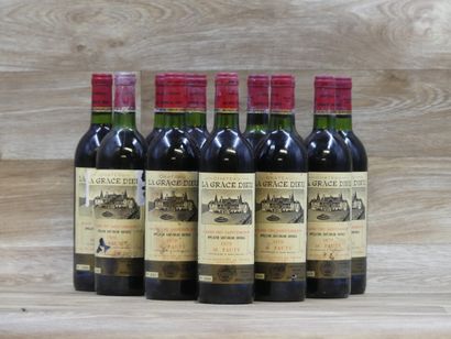 12 Bouteilles de SAINT EMILION GRAND CRU...