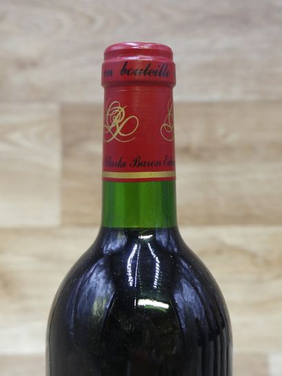 5 Bouteilles LISTRAC-MEDOC, CHATEAU CLARKE,...