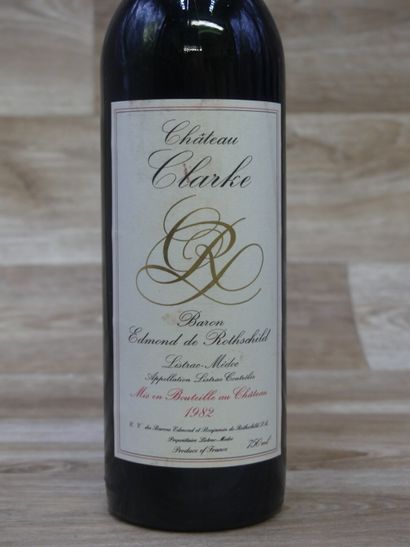 5 Bouteilles LISTRAC-MEDOC, CHATEAU CLARKE,...