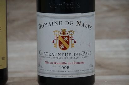 2 flacons de Châteauneuf-du-Pape:

1 magnum...