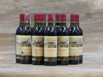 12 Bouteilles de SAINT EMILION GRAND CRU...