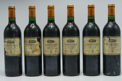 6 bouteilles de Saint-Julien Connétable Talbot...