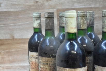 12 Bouteilles de GRAND VIN DE GRAVE 1976,...