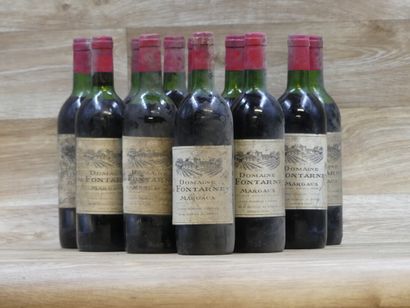 12 Bouteilles de MARGAUX 1979, DOMAINE FONTARNEY,...
