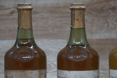 4 bouteilles de Château-Chalon 1978 Vichot-Girod...
