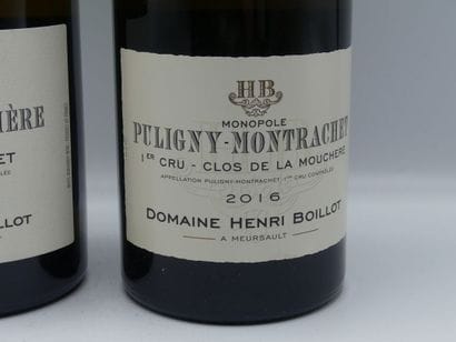 Réunion de 2 bouteilles Puligny Montrachet



1...