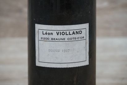 1 bouteille de Corton 1967 Léon Violland