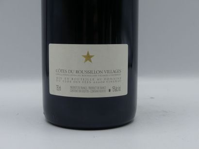 Réunion de 3 bouteilles Cotes du Roussillon...