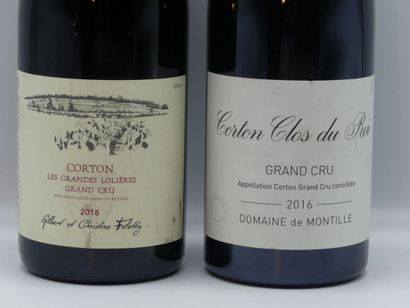 Réunion de 2 Bouteilles Bourgogne Cote de...
