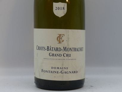 Réunion de 2 bouteilles Criots Batard Montrachet



1...