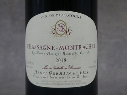 1 Bouteille CHASSAGE MONTRACHET H.GERMAIN	...