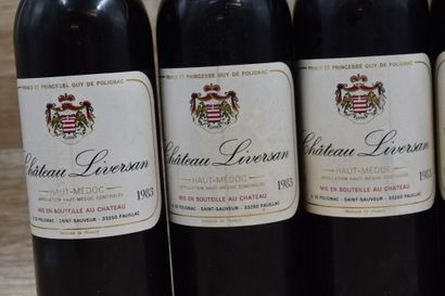 CHATEAU LIVERSAN 1983
6 Bouteilles de CHATEAU...