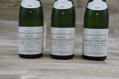 CHASSAGNE MONTRACHET 1er Cru
3 bouteilles...
