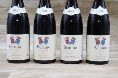 4 Bouteilles de BEAUNE 1999, LYCEE VITICOLE....