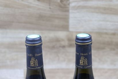 2 Bouteilles de CLOS DE VOUGEOT 1996, GRAND...