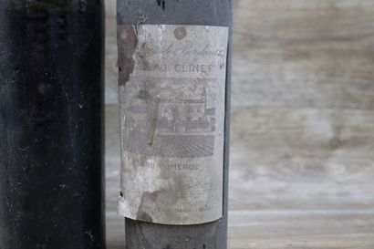 Réunion de 5 bouteilles comprenant 4 bouteilles...