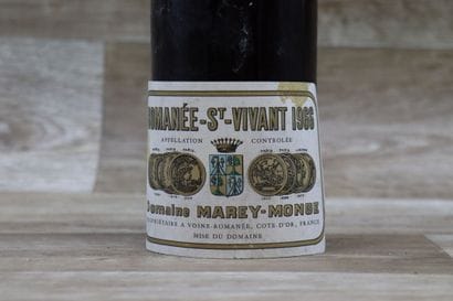 1 Bouteille de ROMANEE-ST-VIVANT 1966, DOMAINE...