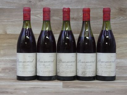5 Bouteilles de POMMARD 1er CRU 1972, LES...