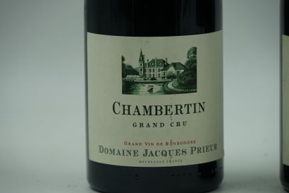 3 bouteilles de Chambertin Grand Cru 2013...