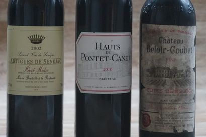 6 bouteilles de vin rouge de Bordeaux:



3...