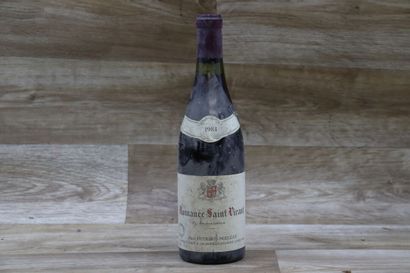 1 bouteille de ROMANEE SAINT-VIVANT 1984....