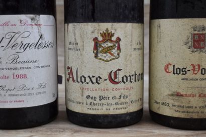 Lot panaché de 5 bouteilles de BOURGOGNE...