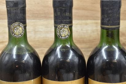 6 bouteilles de CHATEAU DE LA RIVIERE 19...