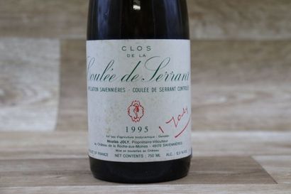 1 Bouteille de SAVENNIERES 1995, CLOS DE...