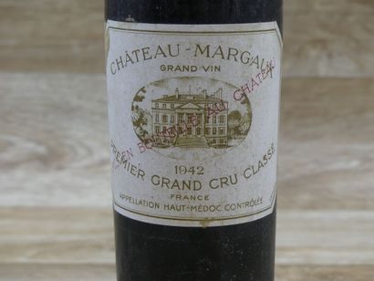 1 bouteille CHATEAU MARGAUX 1942 Margaux...