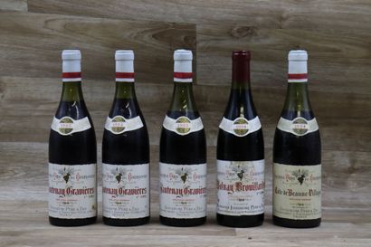 Lot de 5 Bouteilles DOMAINE JESSIAUME PERE...