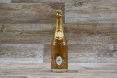 Une bouteille de champagne Cristal millésimé,...