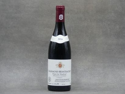 1 Bouteille CHASSAGNE MONTRACHET 1C BLC BOUDRIOTTES...