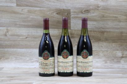 Lot de 3 Bouteilles dont : 2 SANTENAY-BEAUREGARD...